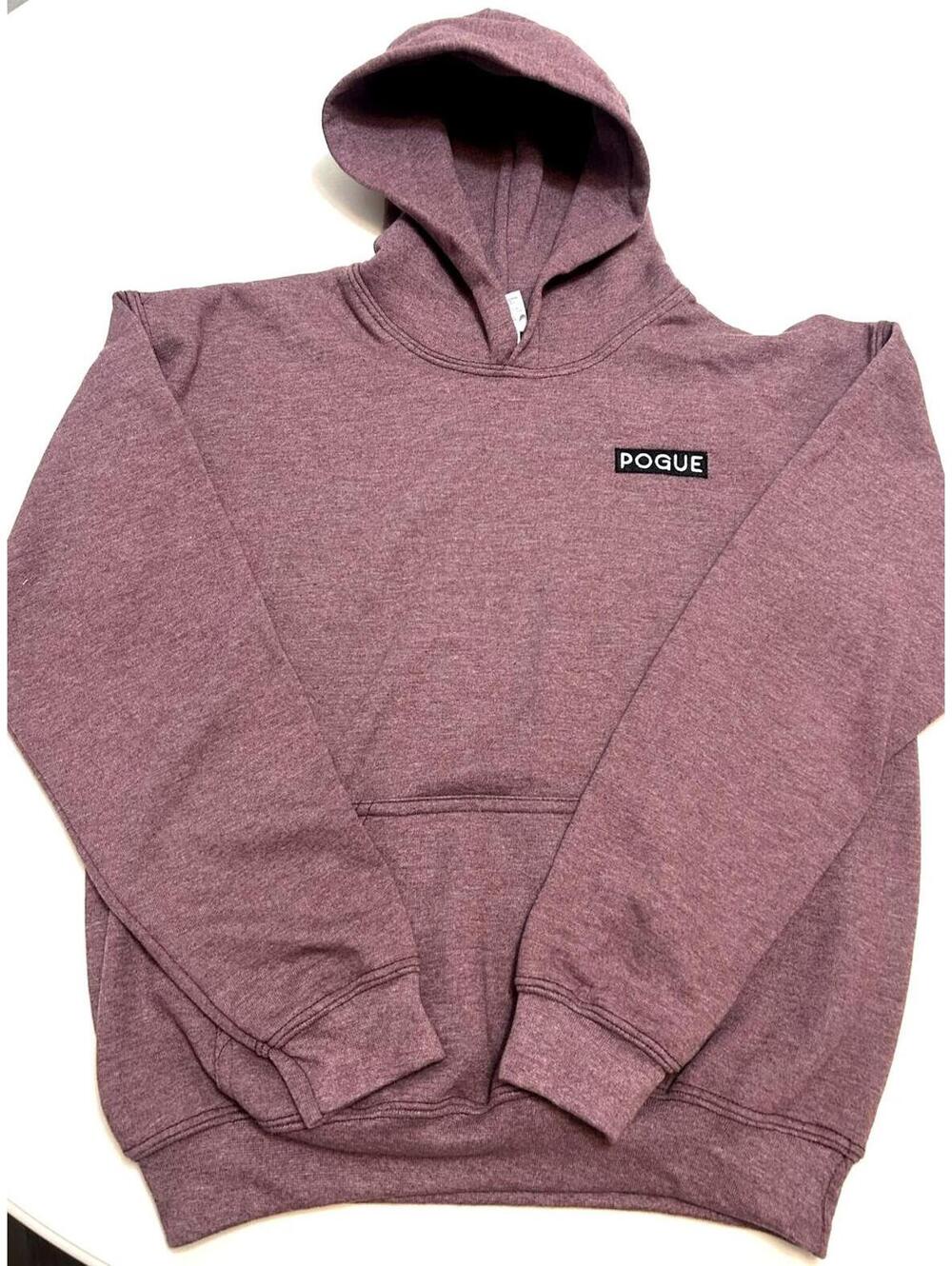 Pogue Hoodie Outer Banks Sweatshirt Pullover Mauve Pink Kangaroo Pocket